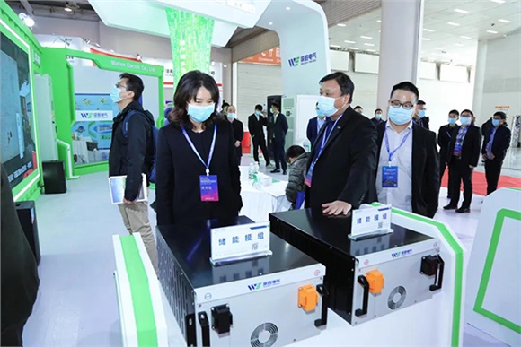 Wasion Electric unveiled at the 2021 Hunan Battery Industry Expo